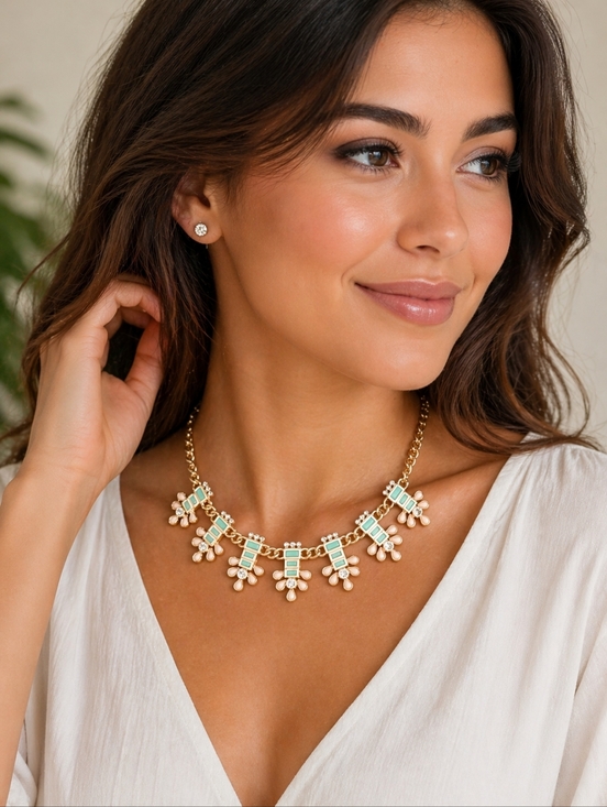 Plunder Jewelry - Plunder Design Eleanor" statement necklace -NIP